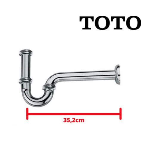 jual siphon toto thxa  sifon pembuangan air wastafel leher angsa