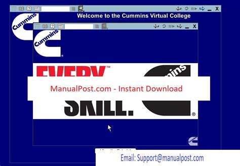 Cummins Virtual College Training Manualpost Instant Download Auto Manuals