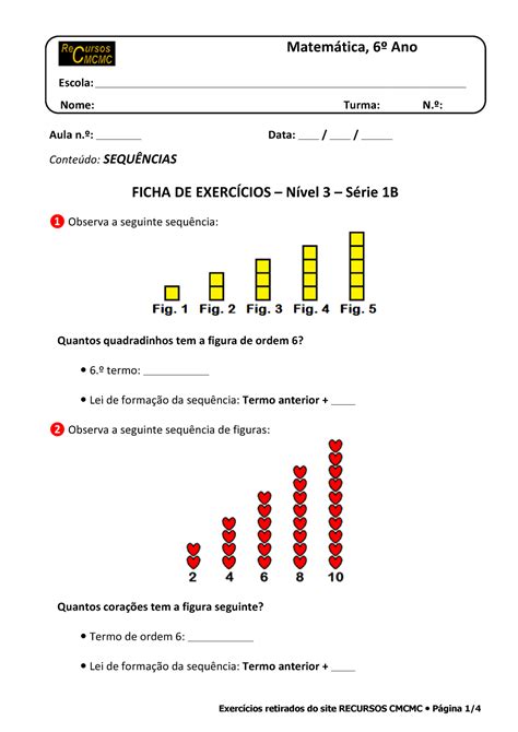 Atividades Matematica 6 Ano Image To U