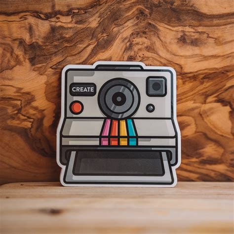 Polaroid Camera Sticker - Etsy