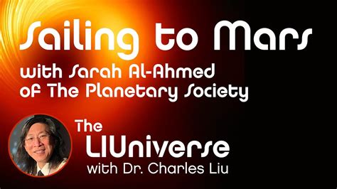 The Liuniverse Sailing To Mars With Sarah Al Ahmed Of The Planetary