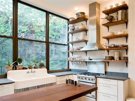 Open Kitchen Shelving Ideas