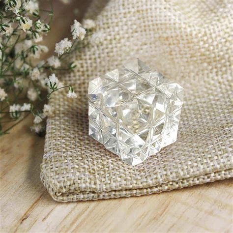 Crystal Pyramid | Buy Online Natural Clear Quartz Cube Pyramid ...