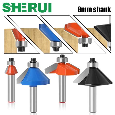 8mm Shank 45 Degree Chamfer Router Bit The High Quality Edge Forming