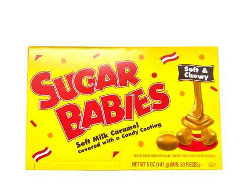 Sugar Babies Soft Milk Caramels 5 Oz Theater Box All City Candy