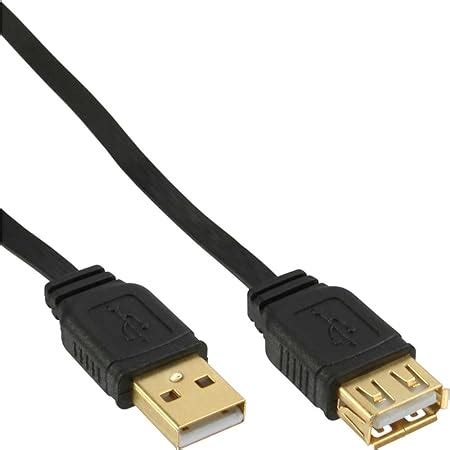 MutecPower 10 M FLACHES USB 2 0 Kabel Stecker Auf Buchse Mit