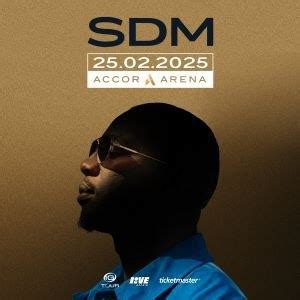 Sdm En Concert L Accor Arena En F Vrier Billets Places