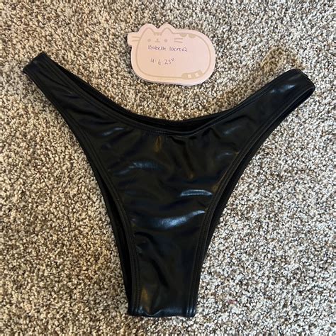 Women S Black Bikini And Tankini Bottoms Depop