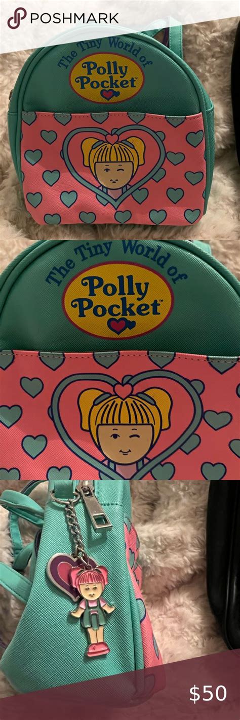 Hot Topic X Polly Pocket The Tiny World Of Polly Pocket Mini Backpack Purse Mini Backpack