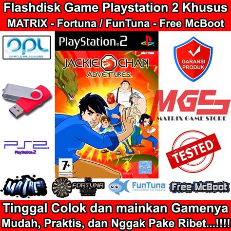 Jual Fleshdisk Game Ps Ps Jackie Chan Adventures Shopee Indonesia