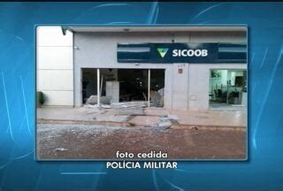 Mg Inter Tv Edi O Grande Minas Criminosos Explodem Caixas Do