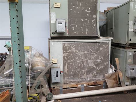 Qty 4 Trane Industrial Air Conditioner Units Untested Sold As Is Oahu Auctions