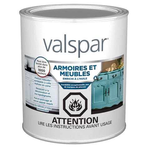 Peinture Pour Meuble Et Armoire Valspar Base Int Rieur Satin