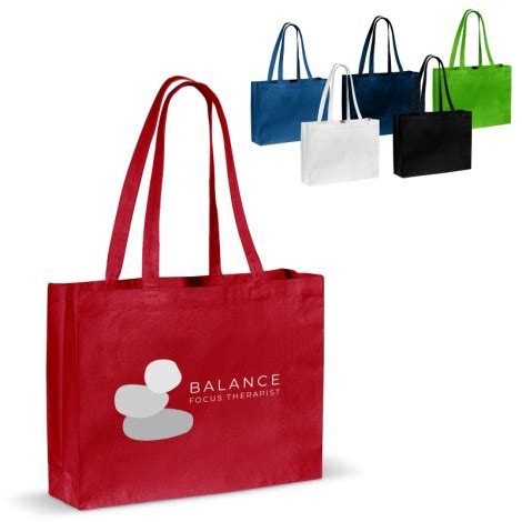 Tote Bag Promotionnel Coton Recycl Avec Soufflet G Sac Coton