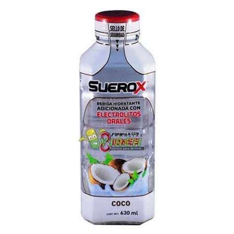 Suerox Iones Bebida Hidratante Sabor Coco Ml Electrolitos Bebida