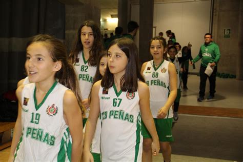 Presentación de la cantera peñista Club Baloncesto Peñas Huesca