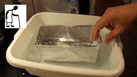 Aluminium Foil Boat 8x4x4 Floats 1000gm Youtube