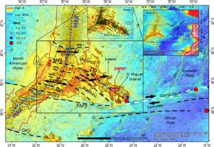 Crustal structure across the São Miguel Island Azores North Atlantic