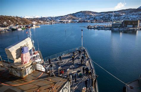 DVIDS Images USS Gunston Hall Arrives In Harstad Norway