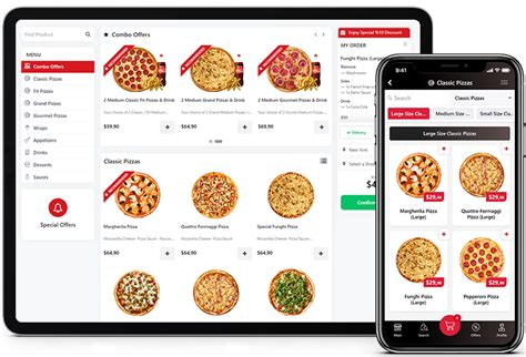 Online Pizza Ordering System Restapp