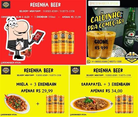 Resenha Beer Bar Olinda Menu Do Restaurante Pre Os E Opini Es