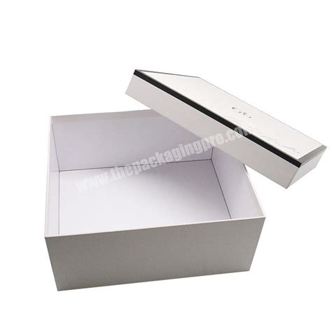 Wholesale Custom Luxury Rigid Cardboard Gift Lid And Base Box