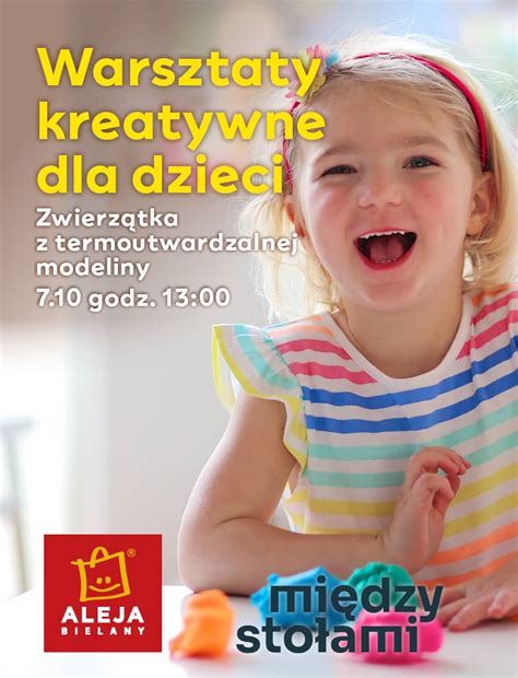 Warsztaty rękodzielnicze dla dzieci Zwierzątka z modeliny