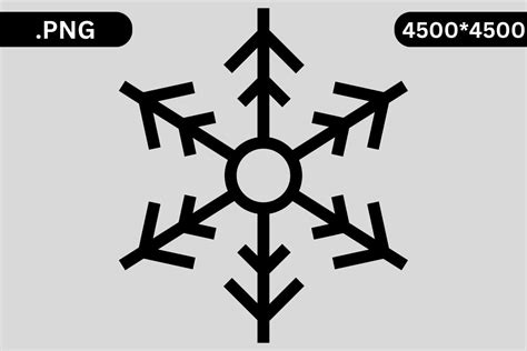 Snowflake Graphic By Nydesign · Creative Fabrica