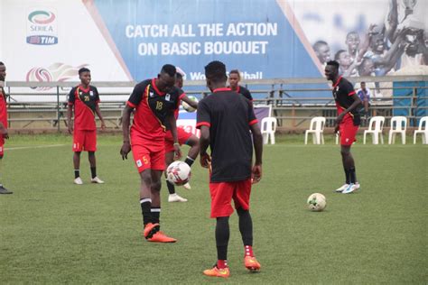 Cranes Conduct Recovery Training Ahead Of CECAFA Final The Touchline