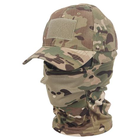 Mege Tactical Camouflage Mask Hat Baseball Cap Beanies Military