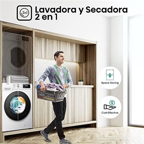 Hisense WDQA8014EVJM Lavadora Secadora 2 En 1 Con Vapor Clase A