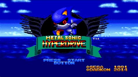 Metal Sonic Hyperdrive V4 2 Sega Genesis Rom Hack Gameplay [hd] Youtube