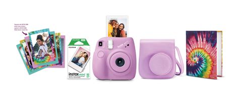 Fujifilm INSTAX Mini 7+ Bundle (10-Pack film, Album, Camera Case ...