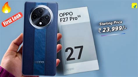 OPPO F27 Pro 5G Official Launch Specs Price In India OPPO F27