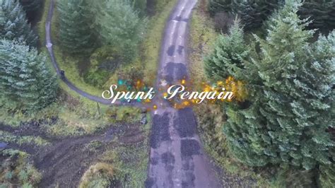 Carron Valley Mountain Bike Trails Drone Footage Scotland YouTube