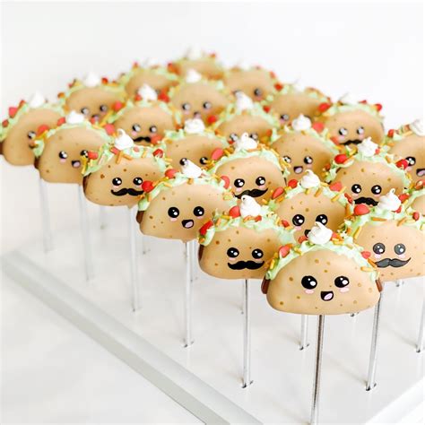 Taco Cake Pop Baby Shower Cake Pops Baby Cake Pops Taco Cake