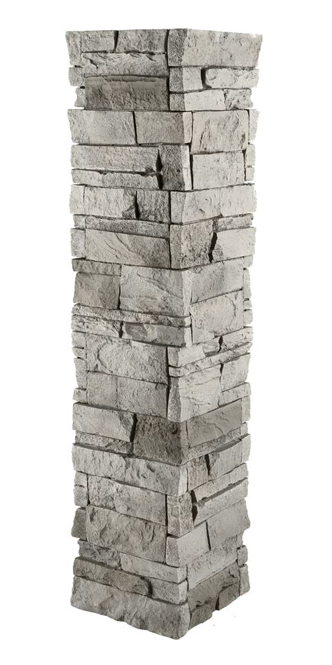 Arctic Smoke Faux Stone Pillars Genstone Usa And Canada