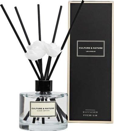 CULTURE NATURE Reed Diffuser 6 7oz 200ml Clean Cotton Scented Reed