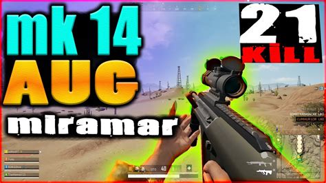 PUBG LİTE AUG VE MK 14 İLE ŞOV YAPTIM MİRAMAR YouTube