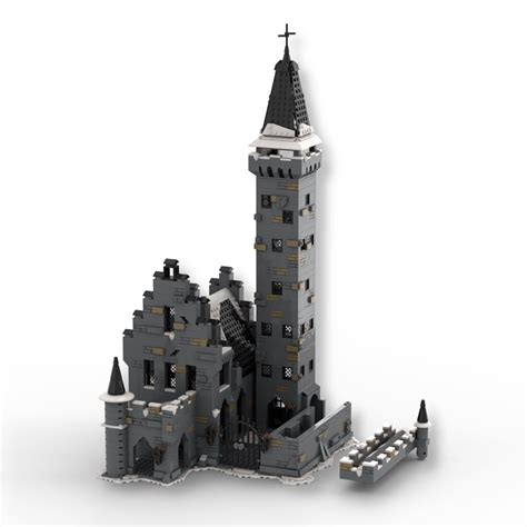 Nurmengard Castle Moc 109103 Movie With 1942 Pieces Moc Brick Land