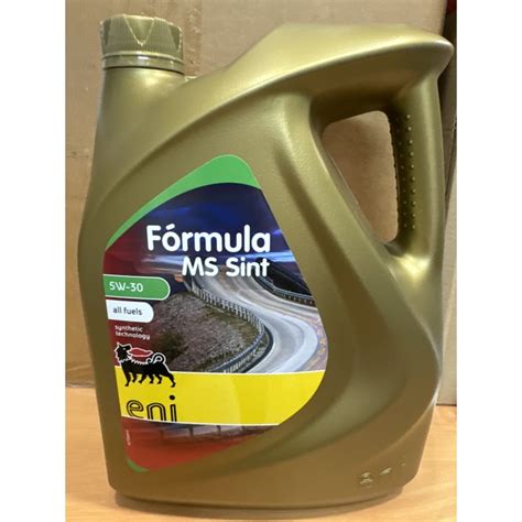 ENI FORMULA MS SINT 5W30 5 LITROS Lubricantesenoferta Es