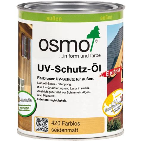 Osmo UV Schutz Öl Extra Farblos 750 ml kaufen bei OBI