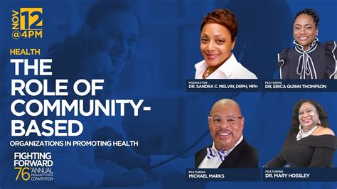 The Role Of Community Based Organizations In Promoting Health YouTube