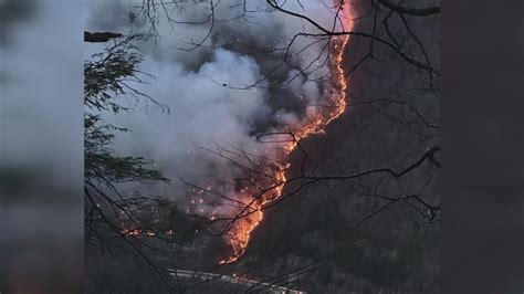 Updates on Black Bear Fire burning along I-40 in North Carolina | wbir.com