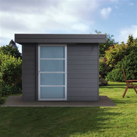 Abri De Jardin Moderne Bois Composite Wpc Gardival Tack Off