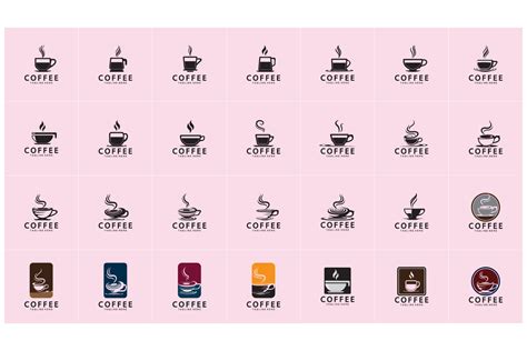 Coffee Cup Logo Vector Graphic by kosunar185 · Creative Fabrica