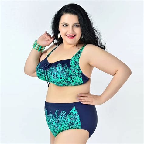 Fat Wear Plus Size Bikini Set Bathing Suit Push Up Bikinis Women Large