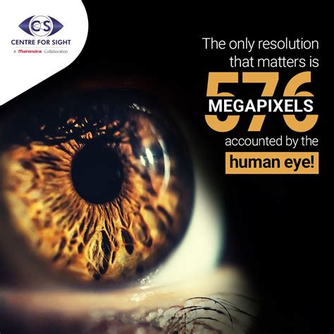 Eye Facts | Resolution | Eye facts, Cool eyes, Facts