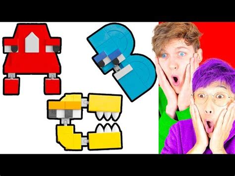 LEGO ALPHABET LORE A-Z!? (LANKYBOX LEGO GLOWUP TRANSFORMATION!) | Видео