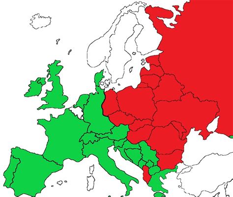 The Iron Curtain Map – Two Birds Home